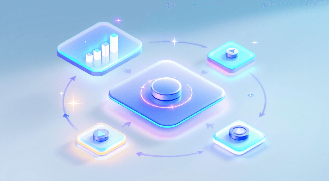 Offer rotation feeding a central optimization dashboard