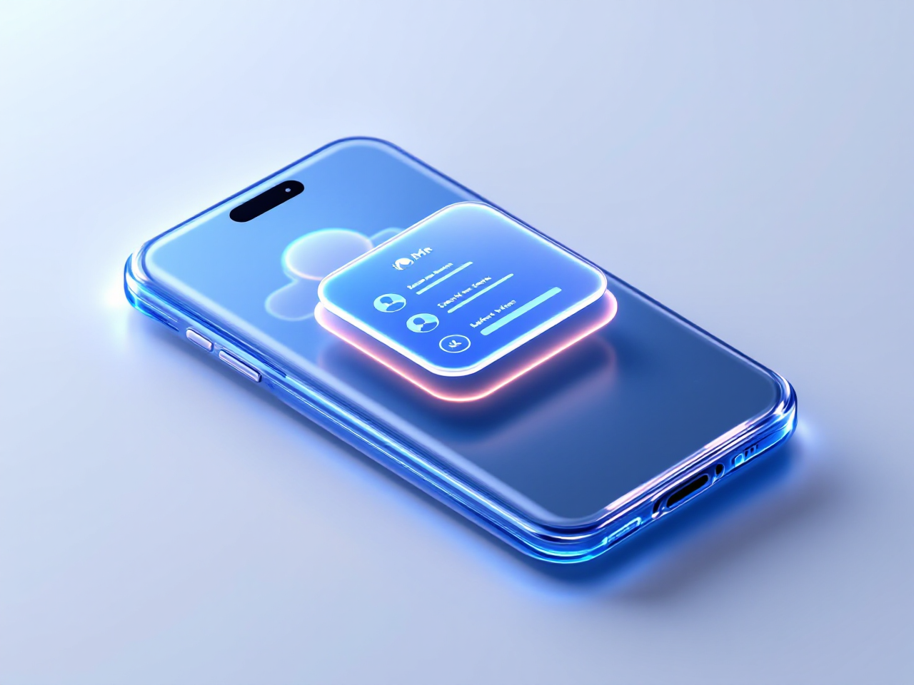 iMe Messenger ad format illustration