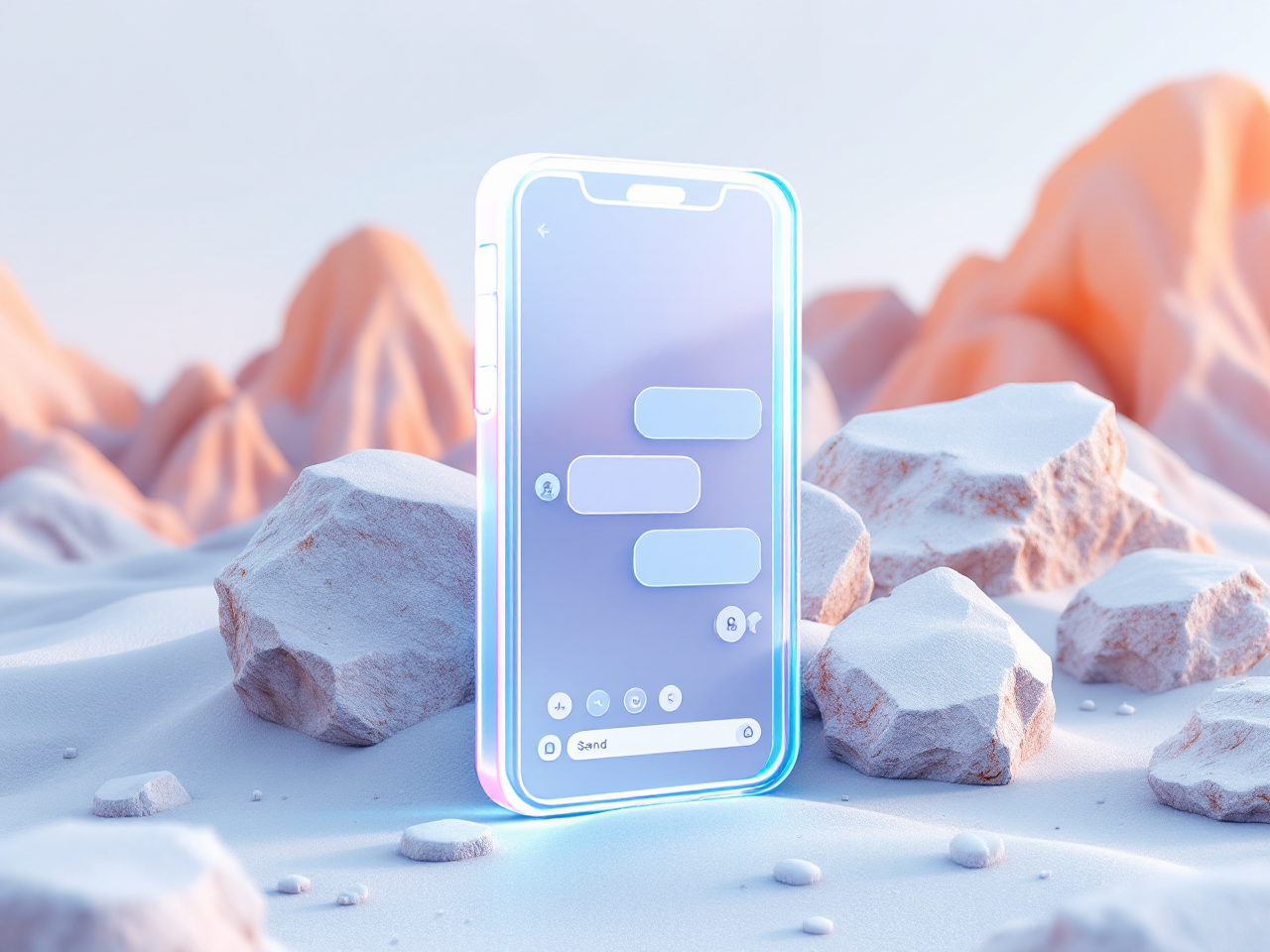 Bot Messages ad format illustration