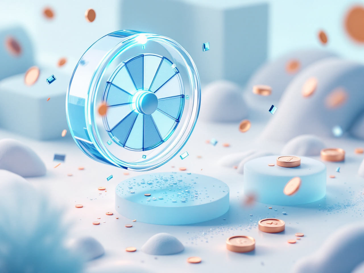 Sweepstakes vertical illustration